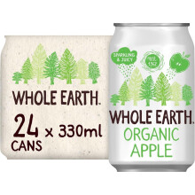 Organic Sparkling Apple Juice 24x 330 ml
