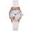 Damen-Quarzuhr mit Lederarmband 1