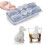 Silikon-Eiswürfelform in Hundeform, 4er-Pack 1