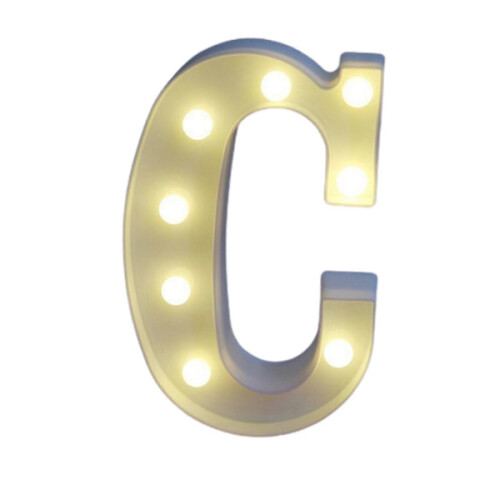 LED letter light outdoor decorative garden light large