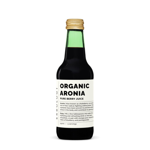 Organic Aronia Berry Juice 250ml Non-GMO