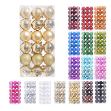 CHGBMOK gold Christmas ball ornaments 4cm 36-pack