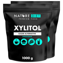 Xylitol 2 x 1 kg 100% natural vegetable sweetener
