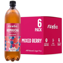 Mixed Berry Kombucha 1"L (Pack of 6) All Natural