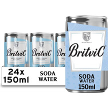 Soda Water 24 x 150ml Can
