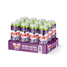 Natural Caffeine & B Vitamins 12 x 500ml Cans