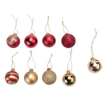 50 Stück Christbaumkugeln