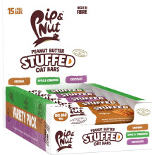 Peanut Butter Stuffed Oat Bar Variety Pack 15 x 48