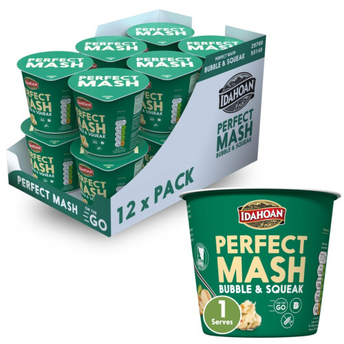 Bubble and Squeak Mashed Potato Pots 12 x 55g