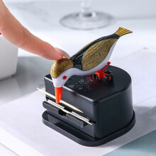 Dispensador de palillos de dientes con forma de colibrí para oficina en casa (1 unidad)