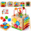 Wooden Activity Cube Baby Toys 1