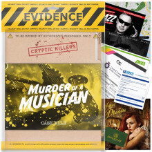 Unsolved murder mystery game