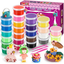 Air Dry Clay 24 Colors Ultra Light Modeling Clay