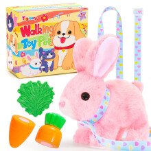 Easter Plush Bunny Toys for Kids with Sounds