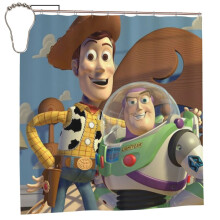 Toy Story Duschvorhang, wasserdicht, 183 x 183 cm