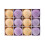Sammets julgranskulor 7,5 cm 12-pack 1