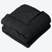 Bare Home verzwaarde deken van katoen, 15 lbs, 48 x 72 inch