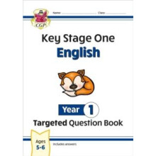 KS1 English Year 1 Targeted Question Book by CGP Books Paperback Book