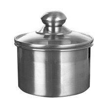 Tarro de acero inoxidable para alimentos con cierre hermético, 700 ml.