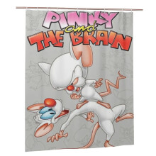 Sprchový závěs Pinky and the Brain 60x72 palců