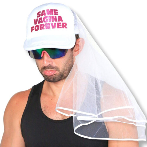 Stag Party Hat and Veil Bachelor Party Ideas