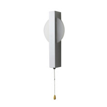 Moderne warme LED-wandlamp, goudkleurig, voor binnen.
