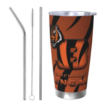 Termos pentru echipa de fotbal Bengals, oțel inoxidabil, 20 oz