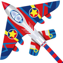 HUGE Fighter Plane Kite for Kids and Adults- 58"Wi