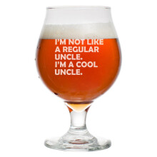 Verre tulipe à pied pour bière belge, 47 cl