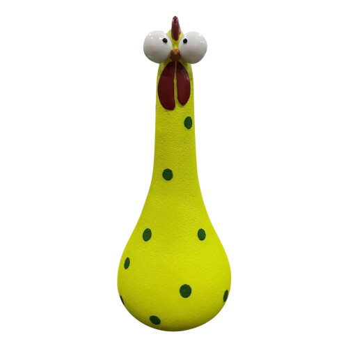 Άγαλμα Silly Chicken από ρητίνη, διακόσμηση γραφείου, 1 τεμάχιο