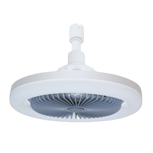 Ventilatore da soffitto E27 con luce dimmerabile a 3 colori e profilo ribassato