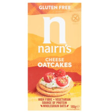 Gluten Free Cheese Oatcakes 180g (Pack of 8)