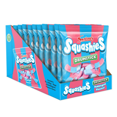 Squashies Sweets Bubblegum Flavour