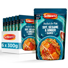 Low Fat Dark Soy Sesame & Ginger Sauce 300 G