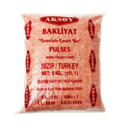 Canadian Red Split Lentils 5KG