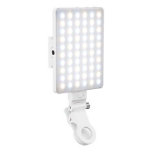 Lampka do selfie z telefonem komórkowym, przenośny klips (1 szt.)