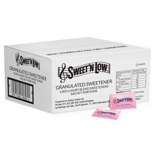 Granulated Sweetner Sugar substitute 1000 Sachets
