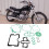 Engine Gasket Kit Rebel 250 1996-2016 1
