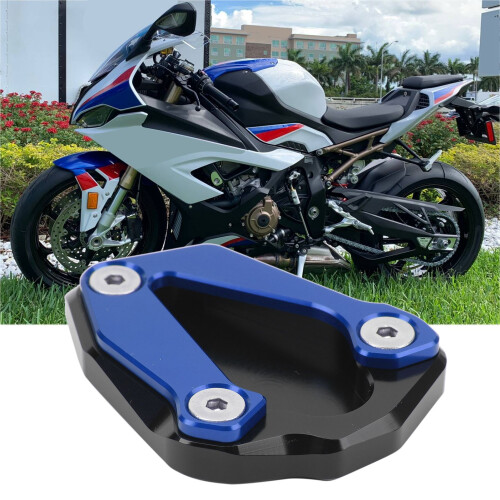 Heavy Duty Kickstand Foot for S1000RR Blue