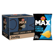 Max Cheese & Onion Crisps 50g (pack of 24)