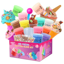 12 Pack Slime Kit Butter Slime Set for Girls kids