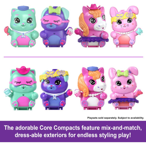 Polly Pocket Tea Party Bunny Compact JCR40 2