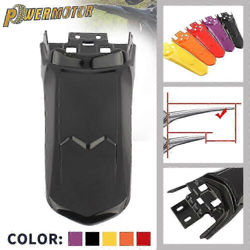 (Yellow) Extended mudguard for Surron Light Bee X rear fender 1
