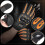 (Orange, L) Waterproof Motorcycle Gloves Winter with Touch Screen Compatibility 2