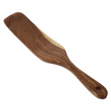 Tapadásmentes spatula palacsintasütőhöz és sütőlaphoz, tikfa nyél, 1 db