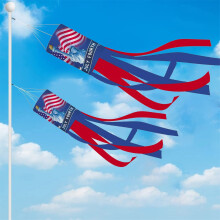 Adzgya US-Flagge Windsack für die Außendekoration, 40 Zoll