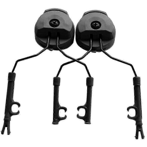 (White) Peltor 3m Arc Rail Adapter Attachment Kit for Ballistic Rail Helmets