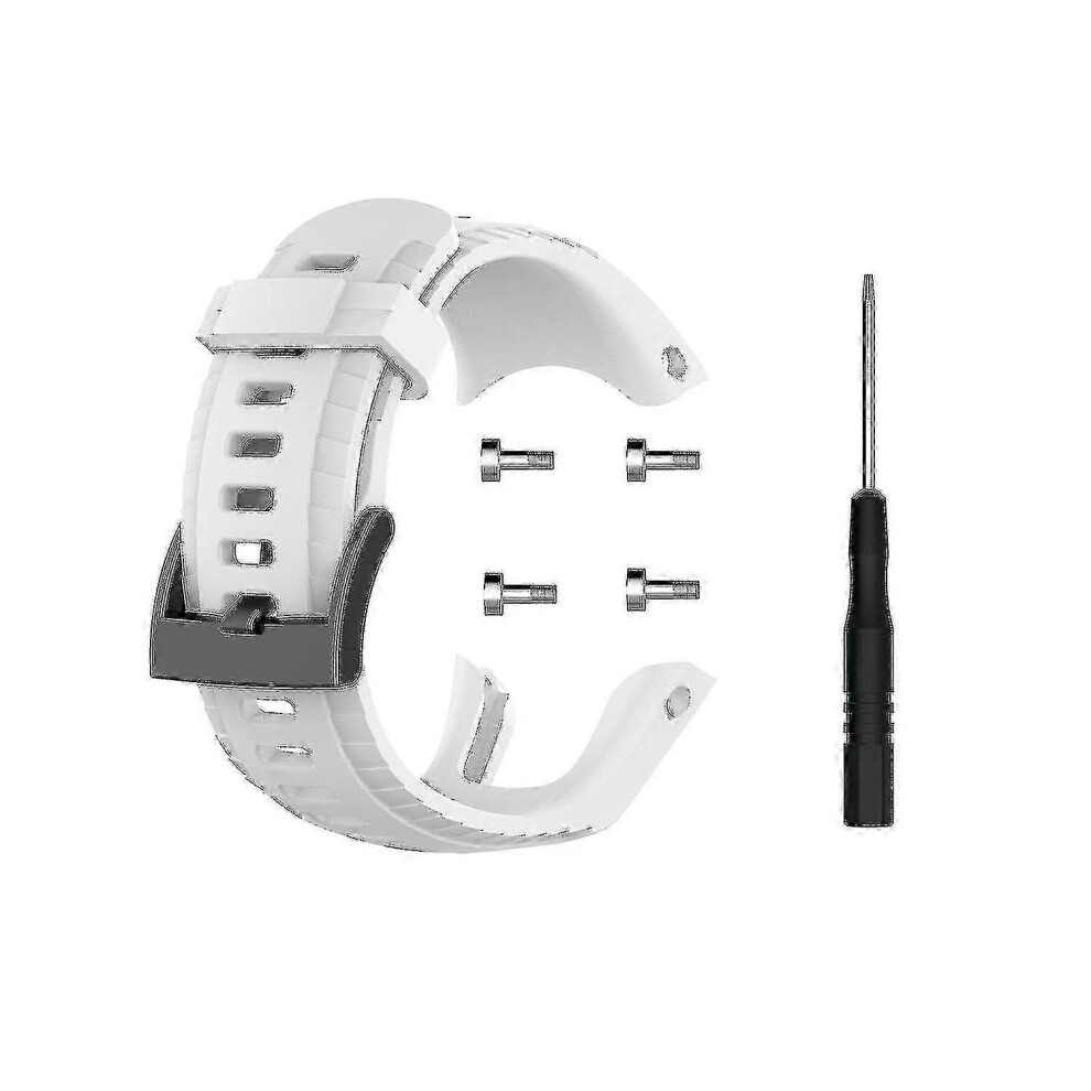 (White) Suunto 5 Smartwatch Bracelet Wristband For Sports Enthusiasts White 7624176680069