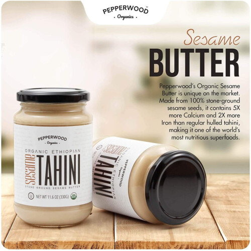Organic Hulled Sesame Tahini Paste 2