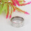 Women's Stainless Steel Geometric Ring Size 5-12 5
